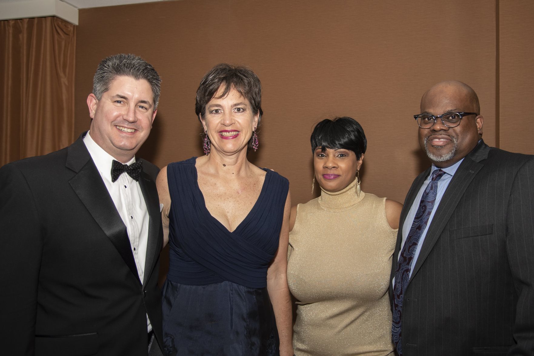 Paul and Martha DuChild, Yolanda and Leroy Shumpert